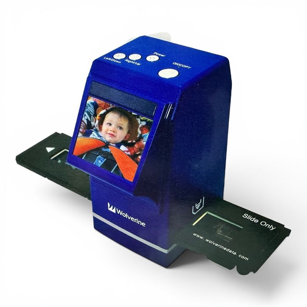 NEW Wolverine F2D 300 35mm Film And Slide Scanner 7.3 MP No Computer Required